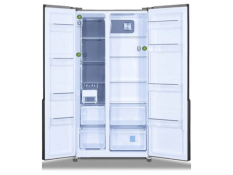 Dawlance-side-by-side-double-door-refrigerator open