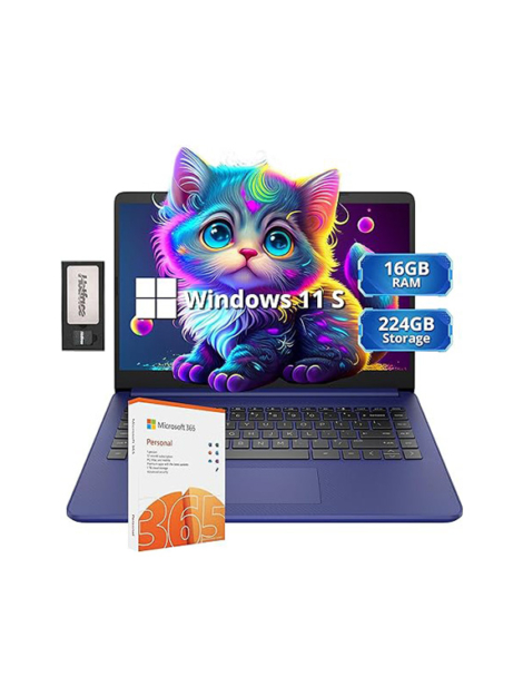 HP Stream 14 inch HD Lightweight Laptop,