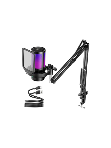 InnoGear Gaming USB Microphone, Noise Cancellation Condenser Mic with Mute