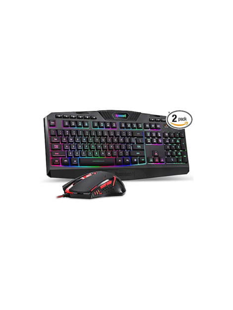 Redragon S101 Gaming Keyboard, M601 Mouse, RGB Backlit